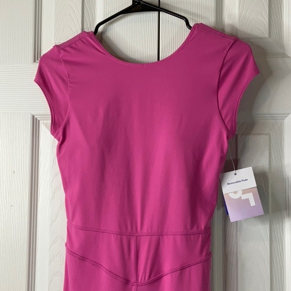 JoyLab Women’s Pink Jumpsuit Stretch Flare Size XS - Picture 4 of 9